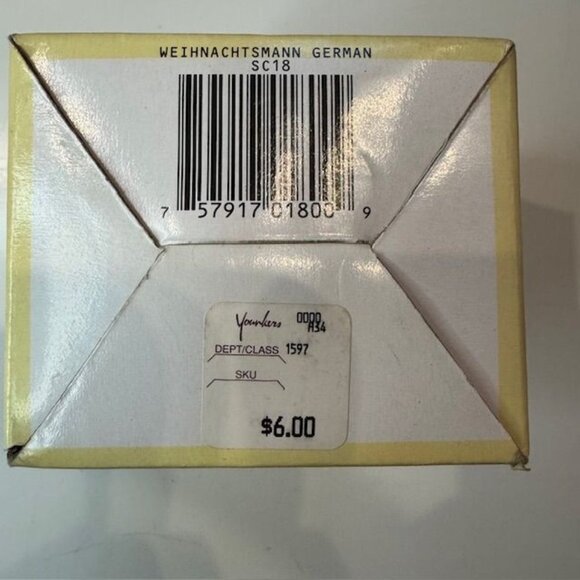 Vintage International Santa Claus Collection Weihnachtsmann Figurine Germany 199 - Picture 2 of 6